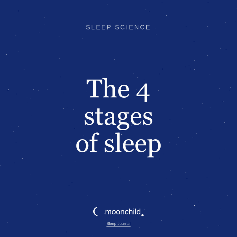 Moonchild Sleep Journal — The 4 stages of sleep and what disrupts each one