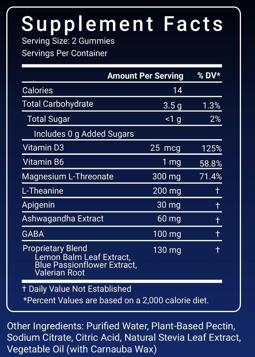 Sleep+Destress™ — Melatonin-Free Sleep Gummies